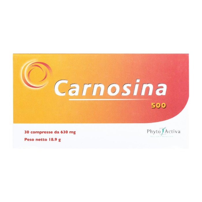 Phyto Activa Carnosina 500 30 Compresse 18,9 G