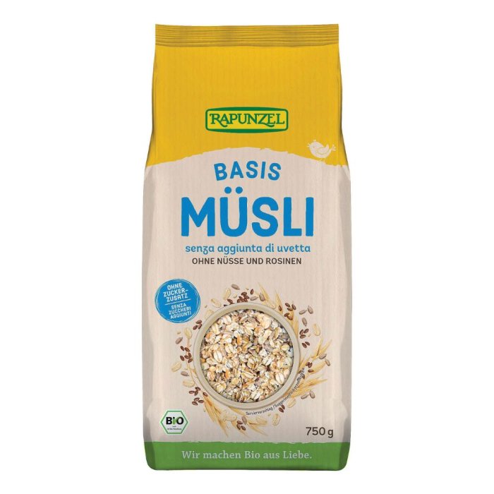 RAPUNZEL BASIS MUESLI 750G