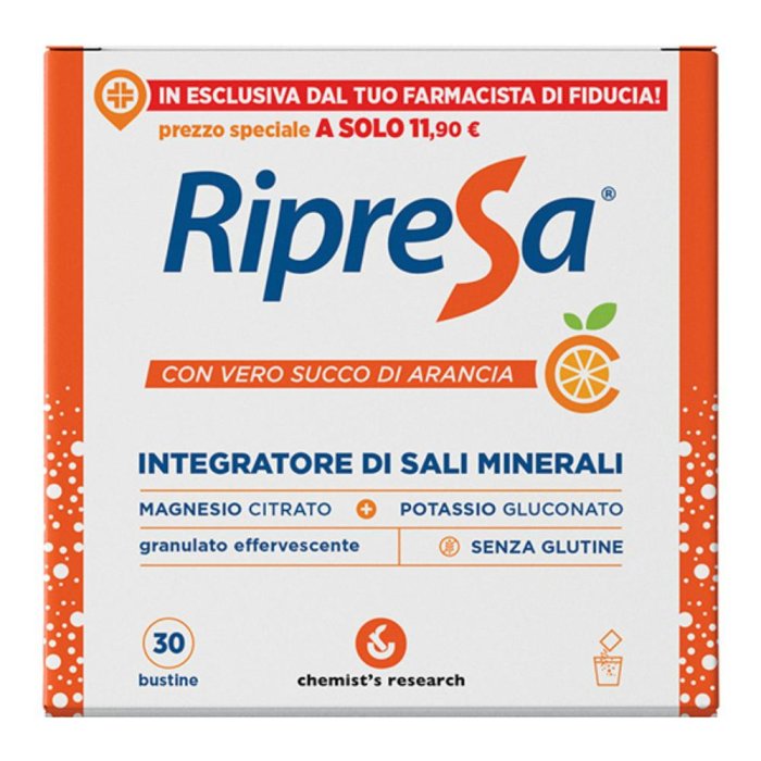 Chemist Research Ripresa Integratore Alimentare 30 Bustine