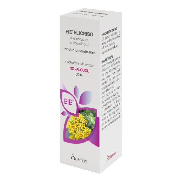 Elicriso Estratto in Gocce 30 ml Adama – Integratore Naturale per il Benessere di Vie Respiratorie e Pelle