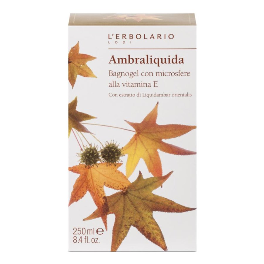 L'Erbolario Linea Ambraliquida Misteriosa e Intensa Bagnogel Profumato 250 ml L'Erbolario Linea Ambraliquida Misteriosa e Intensa Bagnogel Profumato 250 ml