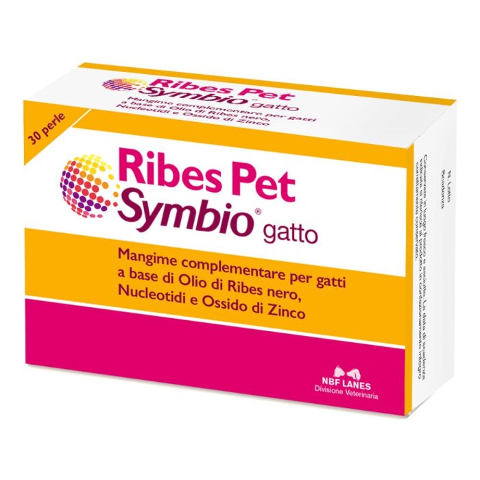 N.b.f. Lanes Ribes Pet Symbio Gatto 30 Perle