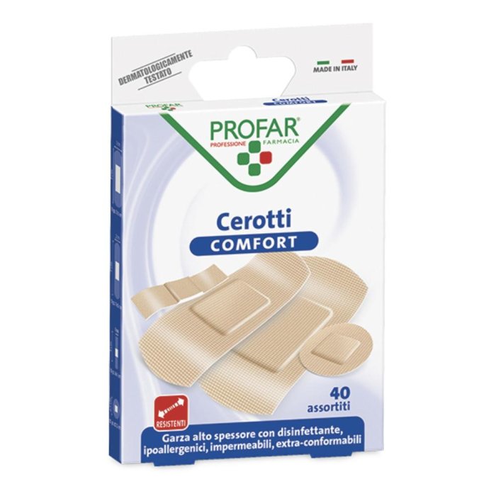 Profar Cerotti Comfort 40 cerotti assortiti