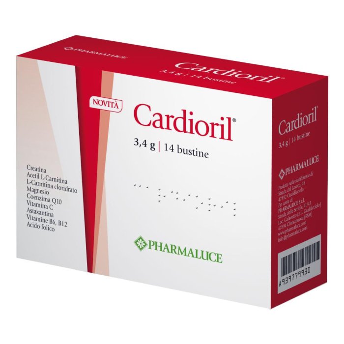 Pharmaluce Cardioril 14 Bustine Pharmaluce Cardioril 14 Bustine