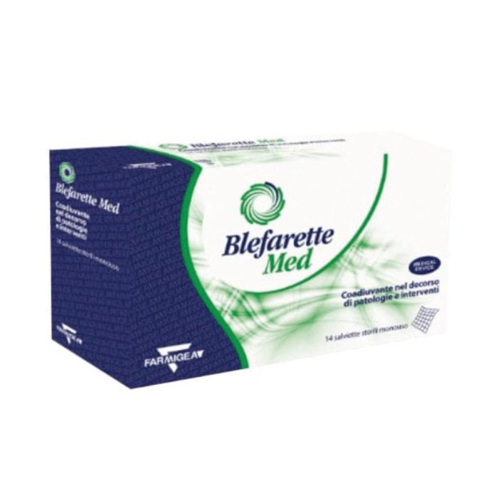Junia Pharma Igiene Occhi Blefarette Med 14 Salviette Oculari Medicate