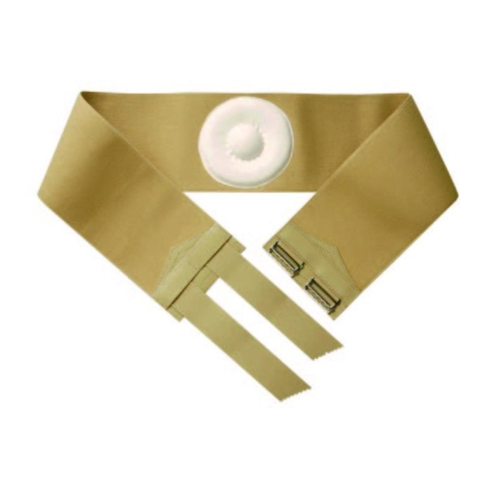 Orione 357 Cinto Per Ernia Ombelicale Con Pelotta Rivestita In Pelle Beige 12
