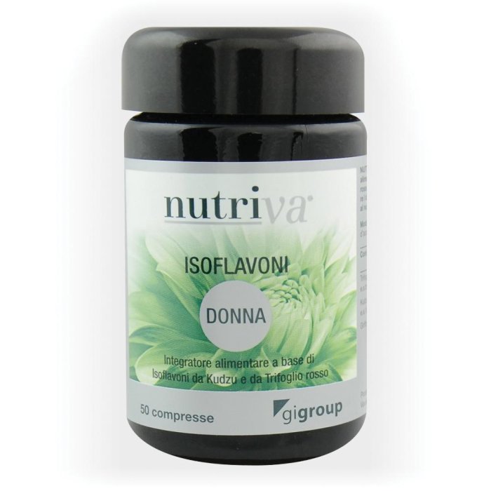 Nutriva  Pre e Menopausa Isoflavoni Donna Integratore 50 Compresse