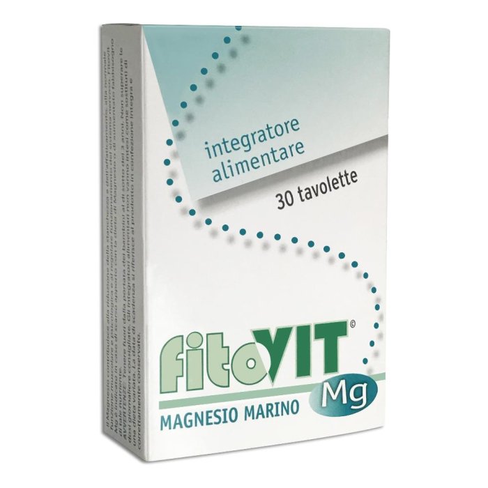 Fitovit Magnesio 30 Compresse Integratore Alimentare per Stanchezza Muscolare e Sistema Nervoso