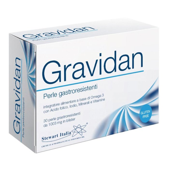 Gravidan 30 perle filmate integratore in perle per gravidanza