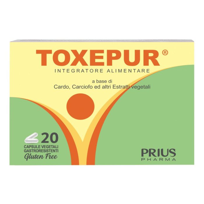 Toxepur Integratore Depurativo Detox e Drenante 20 Capsule