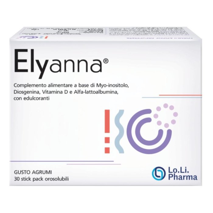 Elyanna Stick Solare Labbra Fattore di Protezione 30 Dermatologico 1,8 g