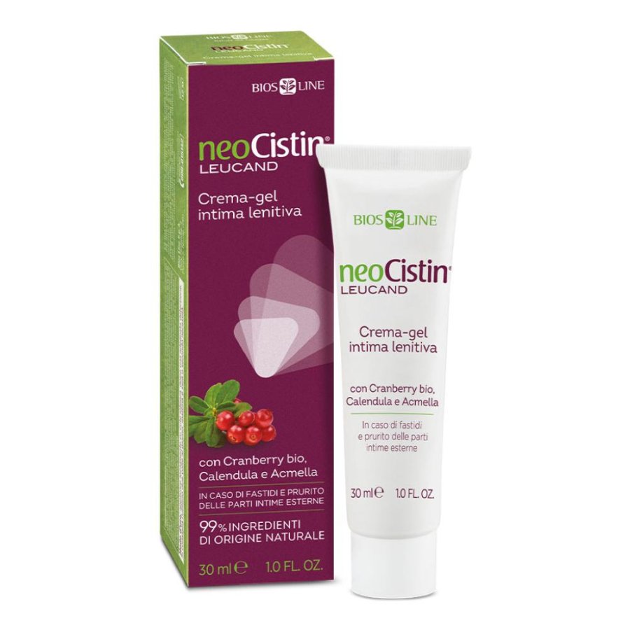 Neocistin crema-gel intimo lenitivo - crema gel lenitiva per irritazioni intime e rossori