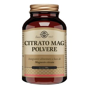 Solgar Citrato di Magnesio in Polvere 108 g – Integratore di Magnesio ad Alto Assorbimento