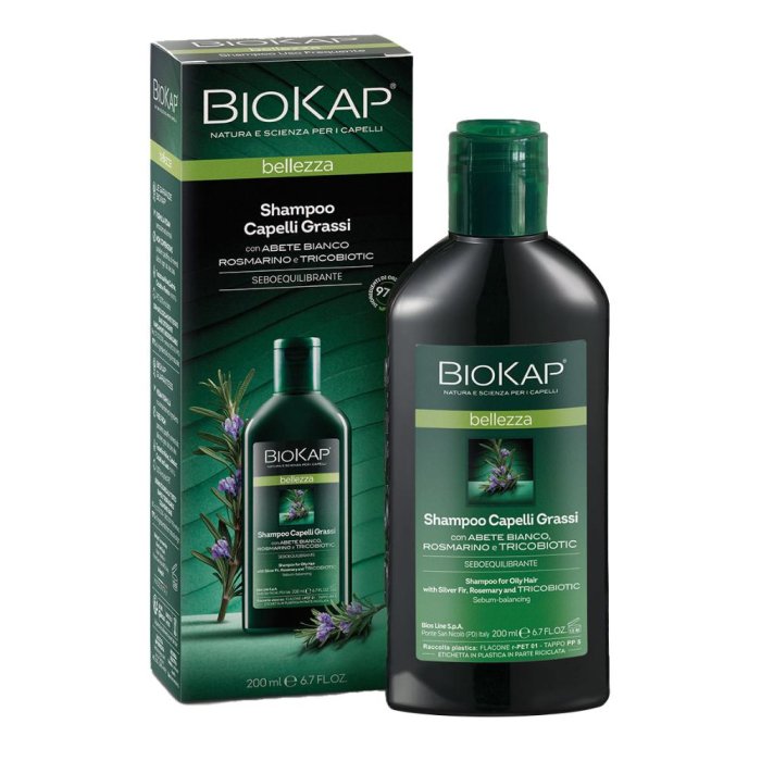 Bios Line Biokap - Shampoo per Capelli Grassi 200 ml