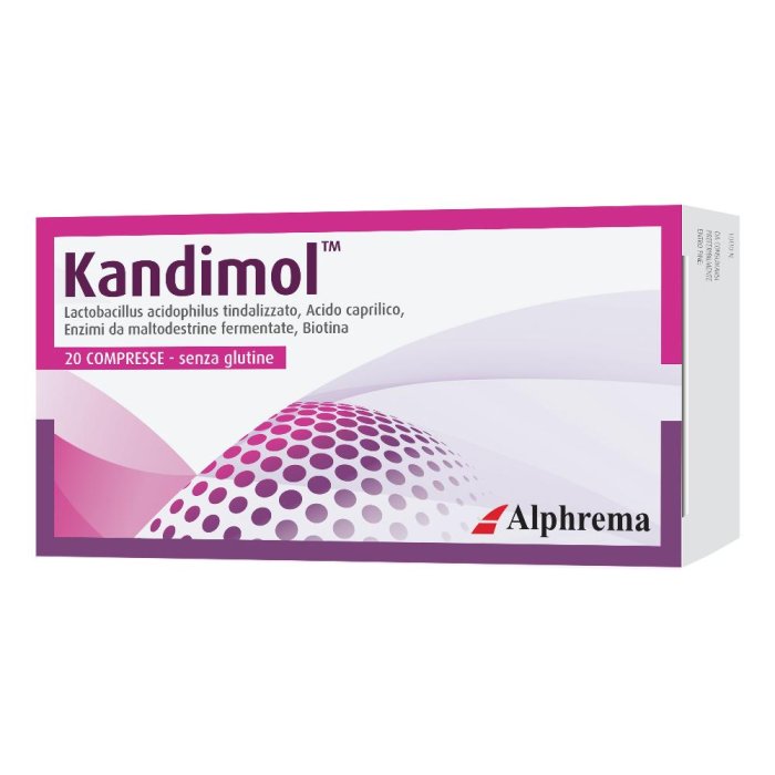 Alphrema Kandimol Integratore Alimentare 20 Compresse