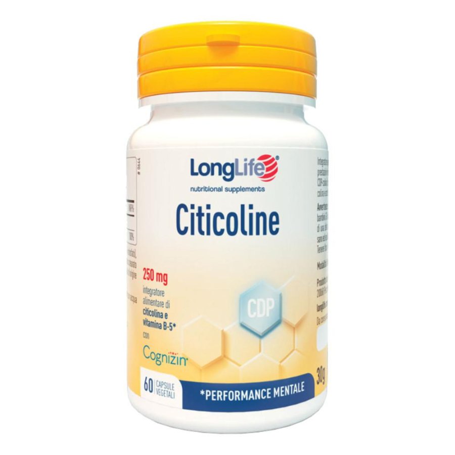 LONGLIFE CITICOLINE 60Cps LONGLIFE CITICOLINE 60Cps