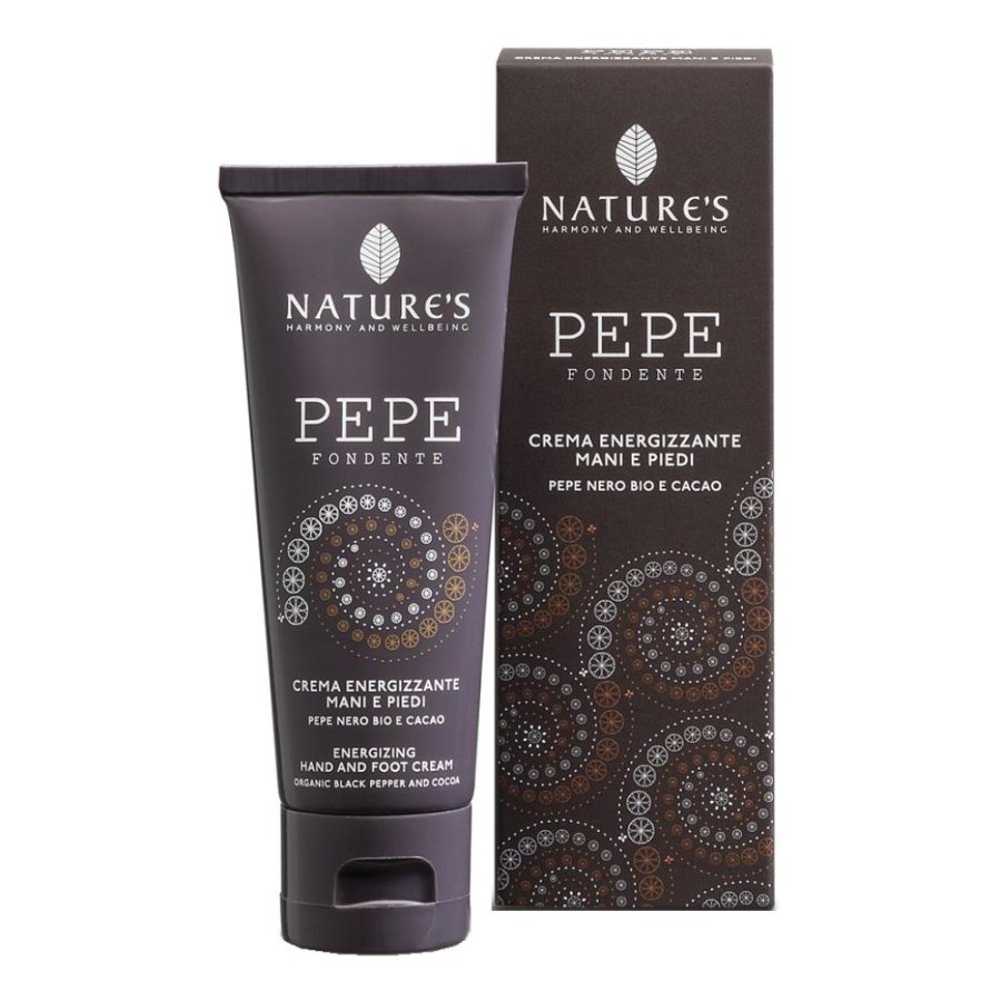 Nature's Pepe Fondente Crema Energizzante Uomo al Pepe Nero Profumata