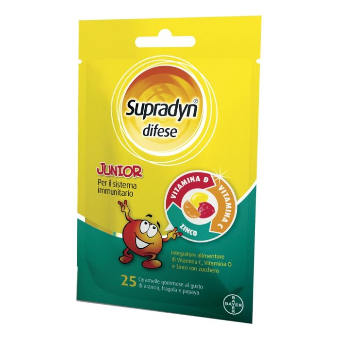 Supradyn Difese Junior 25 Caramelle Gommose