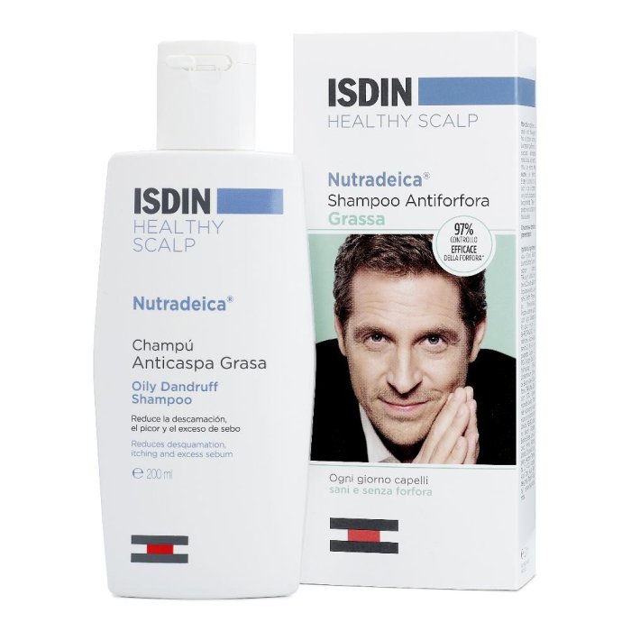 ISDIN Healthy Scalp Nutradeica Shampoo Antiforfora Grassa 200 ml