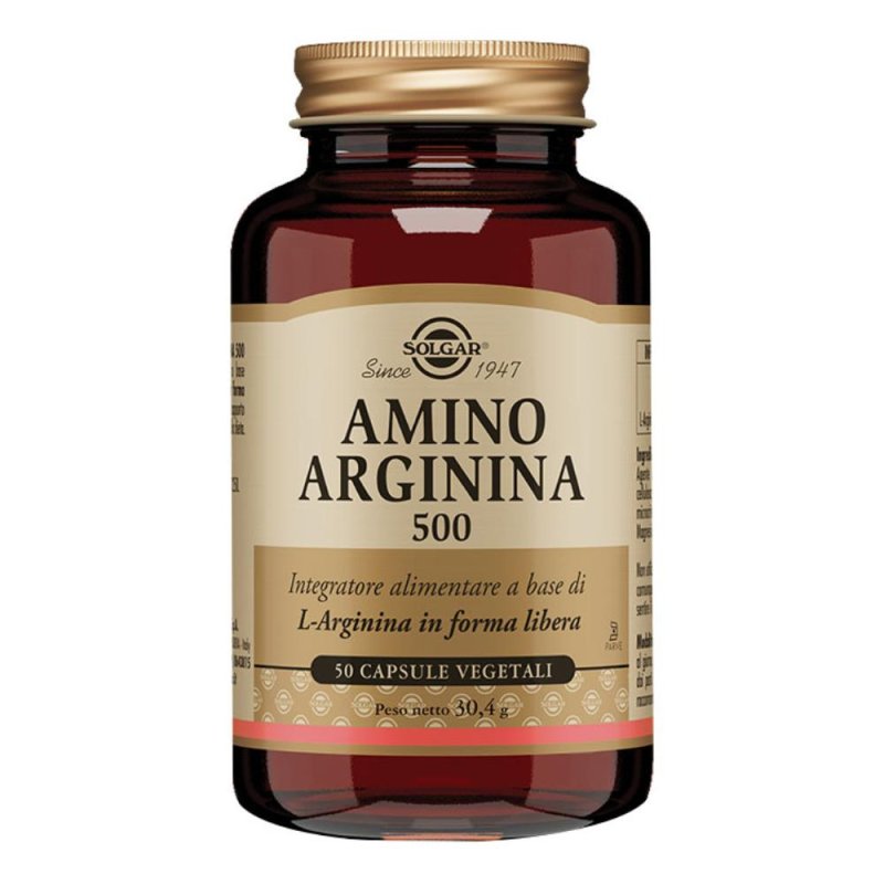  Solgar Amino Ornitina 500 Sport 50 Capsule