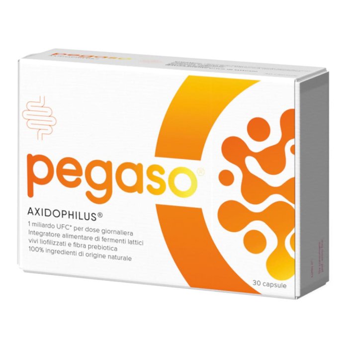 Pegaso Axidophilus 30 Capsule Integratore Probiotico per Equilibrio della Flora Intestinale