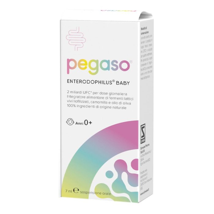Schwabe Pharma Pegaso Enterodophilus Baby 0-3 anni Integratore Alimentare 7ml