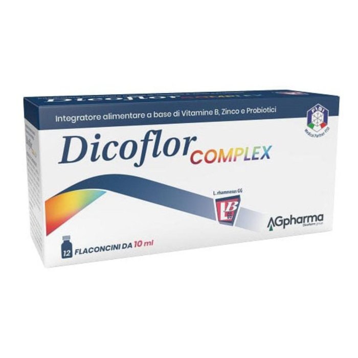 Ag Pharma Dicoflor Complex Integratore Alimentare 12 Fiale da 10 ml