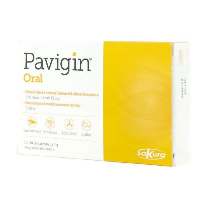 Pavigin Oral 20 Compresse