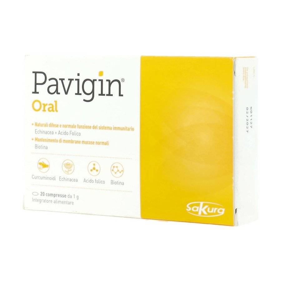 Pavigin Oral 20 Compresse