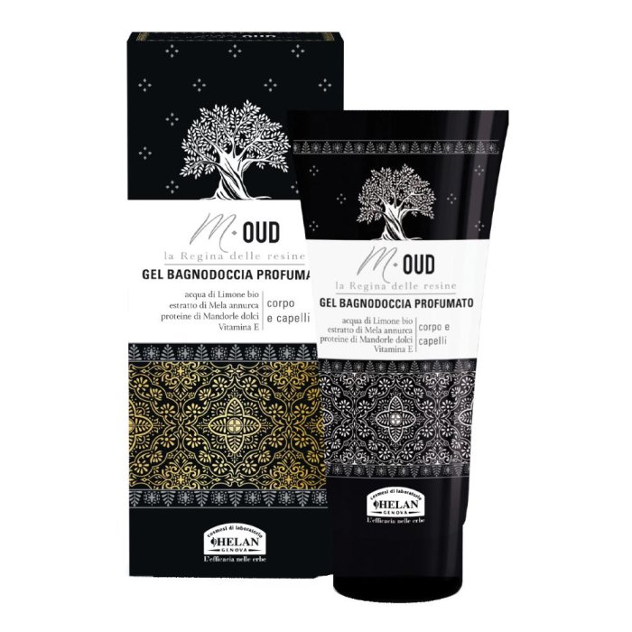 Helan M-Oud - Gel Bagnodoccia Profumato per Uomo 200 ml