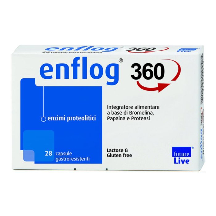 Future Live Enflog 360 28 Capsule Gastroresistenti
