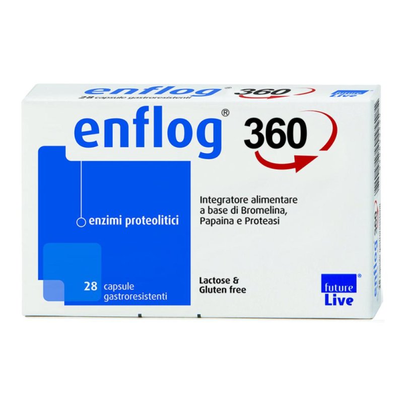 Future Live Enflog 360 28 Capsule Gastroresistenti