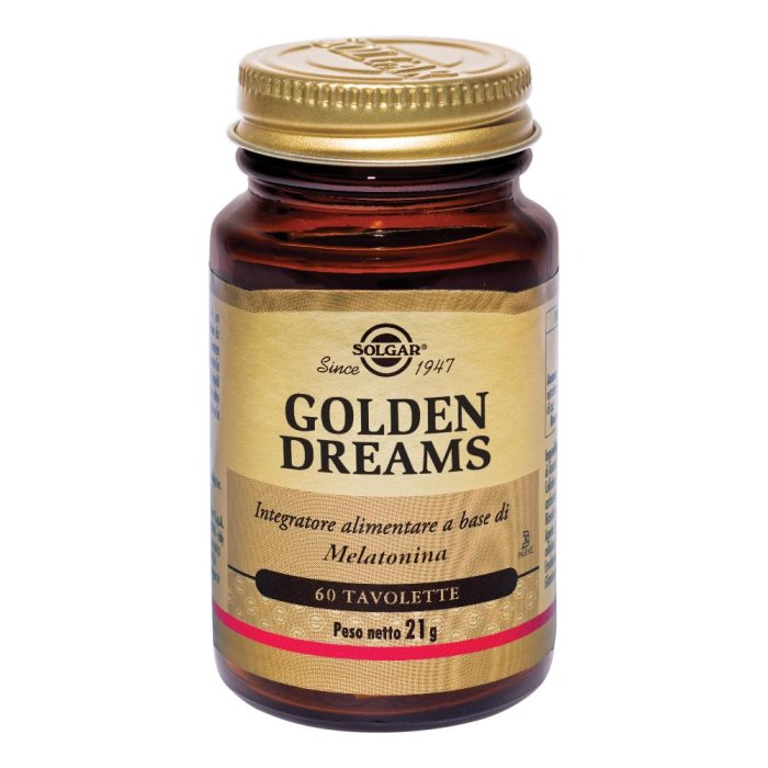 Solgar Golden Dreams Integratore per il Sonno 60 Tavolette