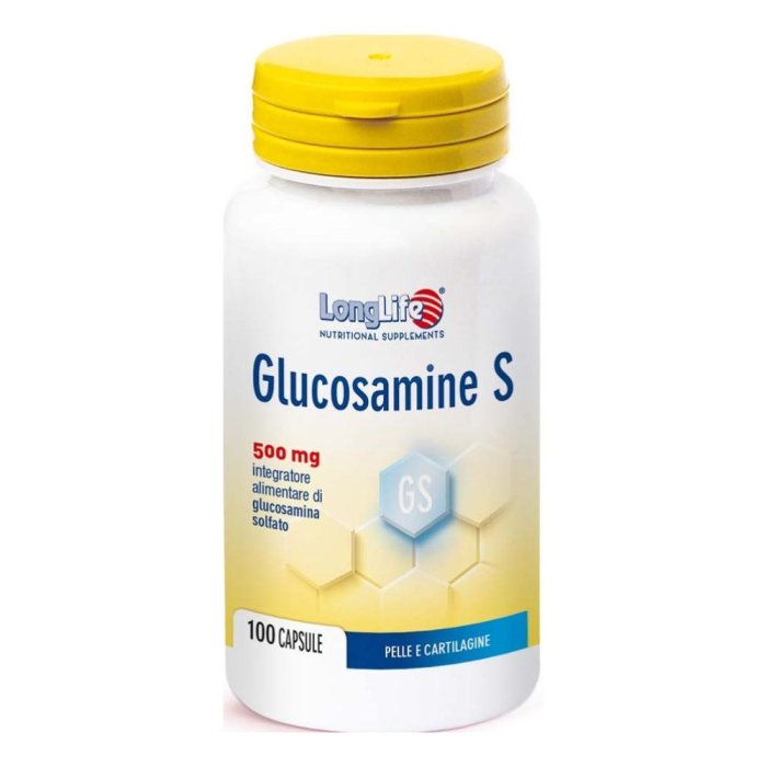 LongLife Glucosamina Integratore 100 Capsule per Articolazioni e Cartilagini
