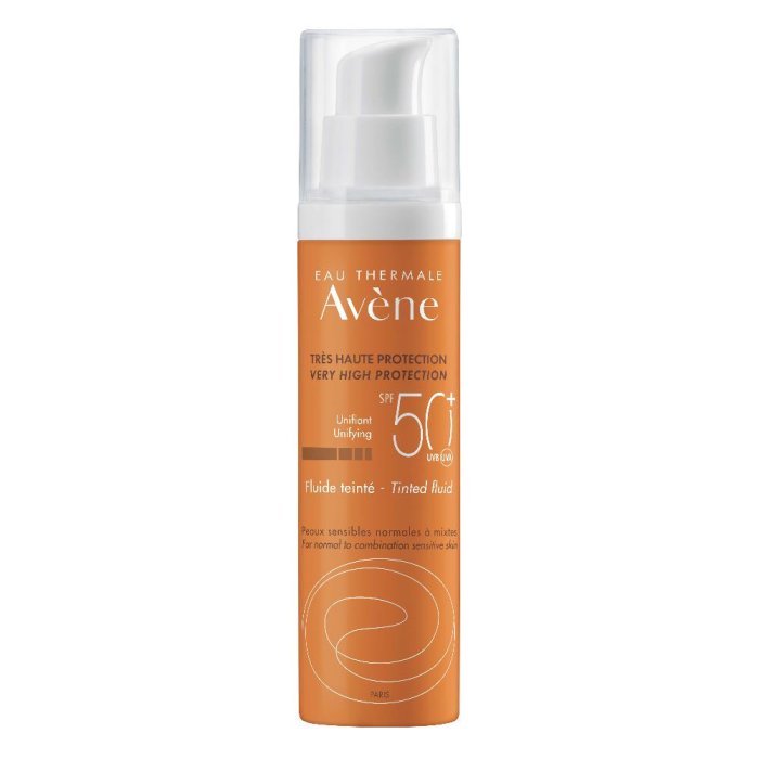 Avene  Solare Pelli Intolleranti SPF50+ Fluido Minerale Colorato 50 ml