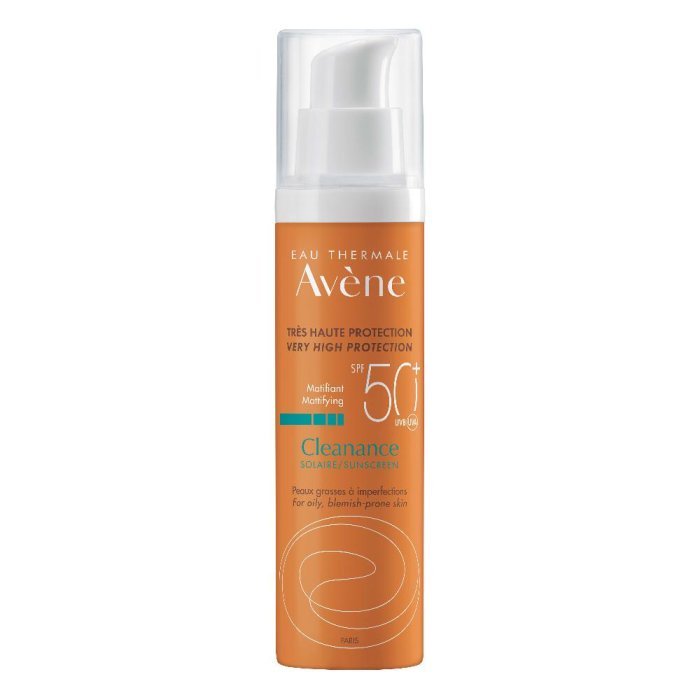 Avene  Solare Pelli Sensibili SPF50+ Cleanance Solare Pelli Miste 50 ml