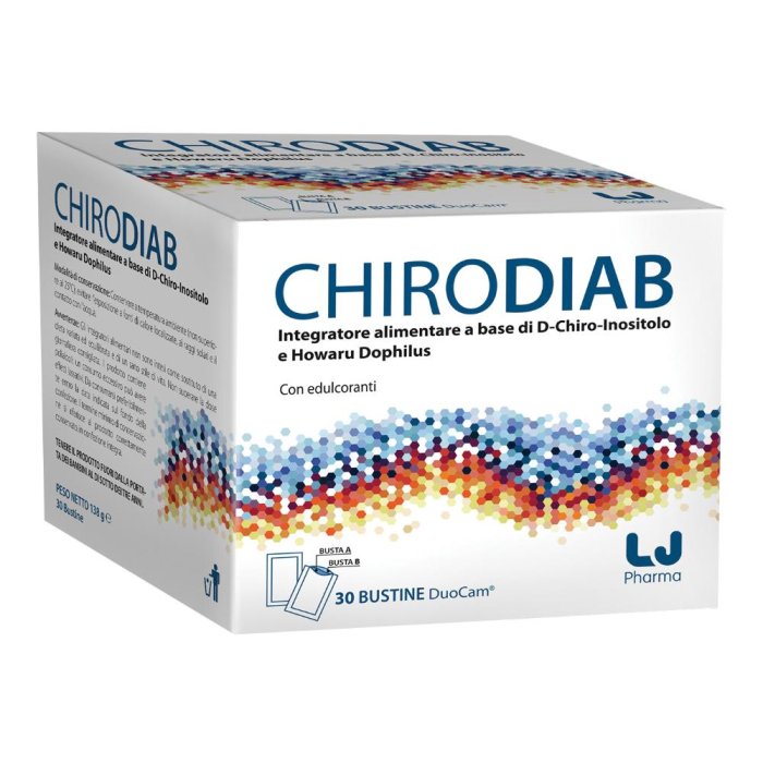 Lj Pharma Chirodiab Integratore Alimentare 30 Bustine