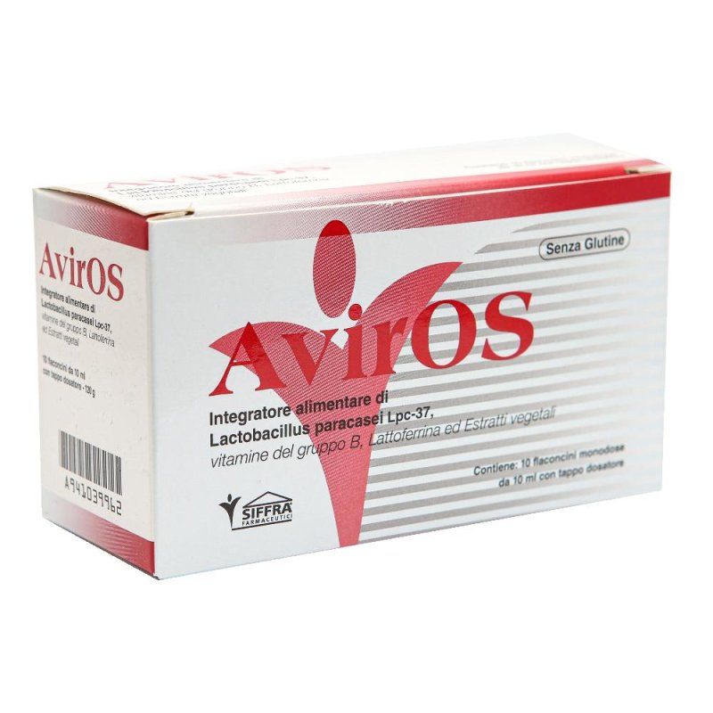 Siffra Farmaceutici Aviros 10 Flaconcini Da 10 Ml
