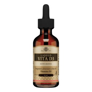 Liquid Vita D3 - Integratore con Vitamina D3 Liquida per la Salute delle Ossa e del Sistema Immunitario 56 ml
