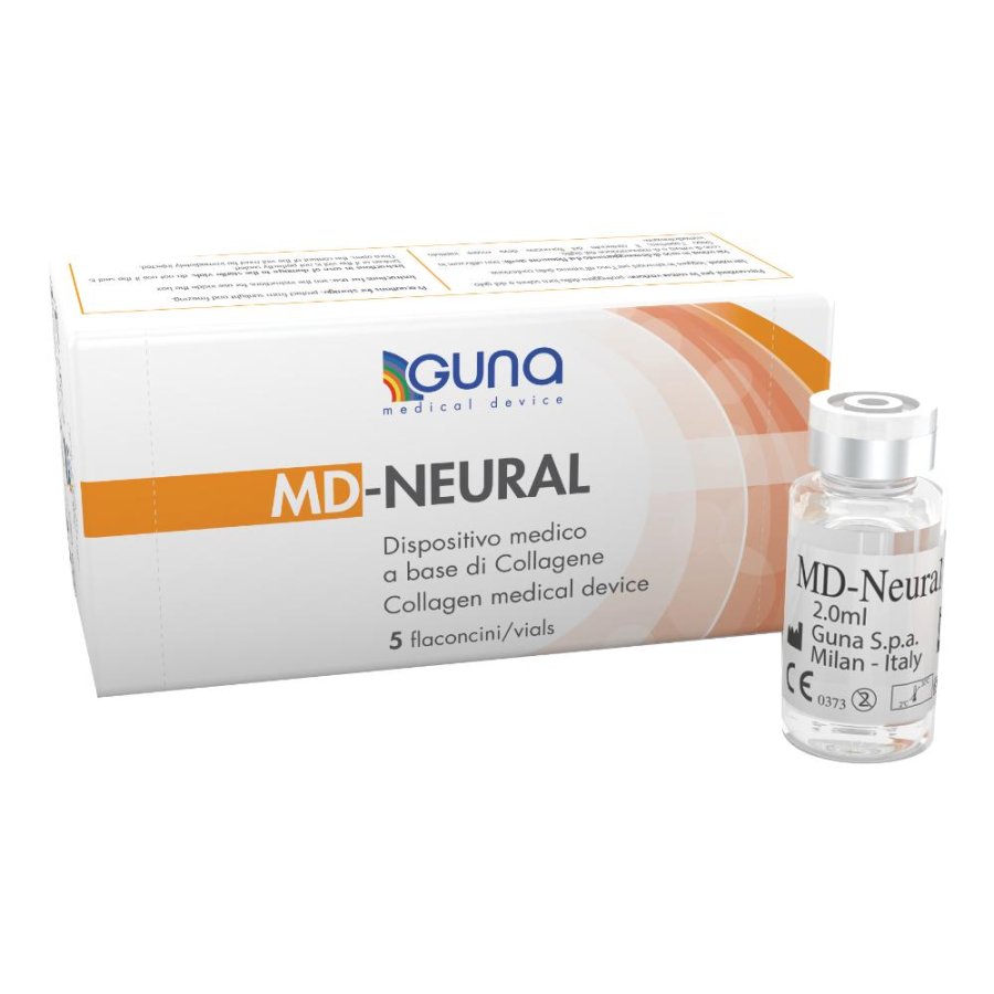 Guna MD Neural Flaconcini 2 ml – 5 Fiale Sterili per Infiltrazioni Articolari e Neuromuscolari