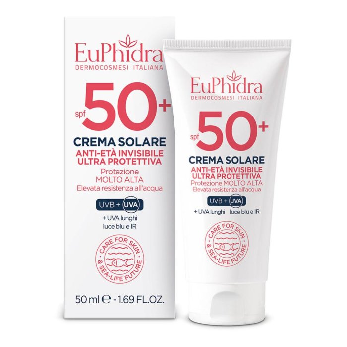 Euphidra kaleido crema viso ultra protettiva spf50+ 50 ml