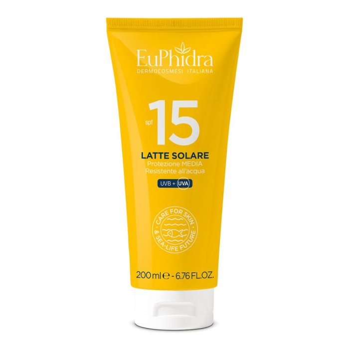 Euphidra Solari - Latte Solare SPF15 200 ml