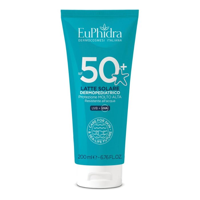 Euphidra Solari - Latte Solare Dermopediatrico SPF50+ 200 ml