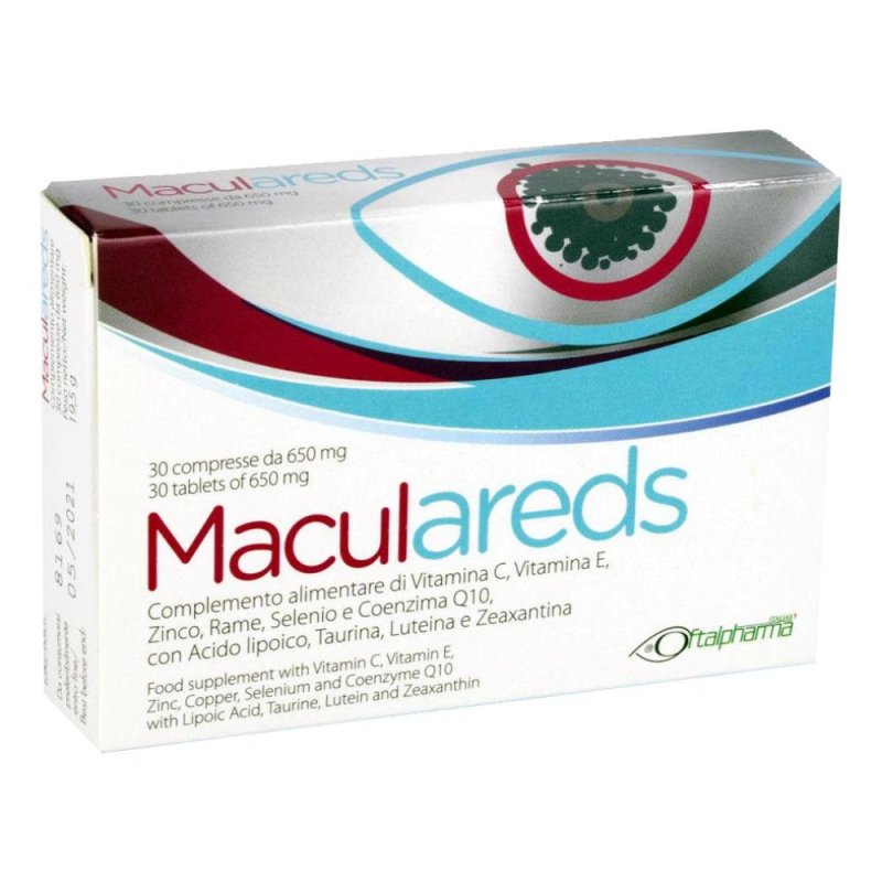 Oftalpharma Maculareds 30 Compresse Da 650 Mg