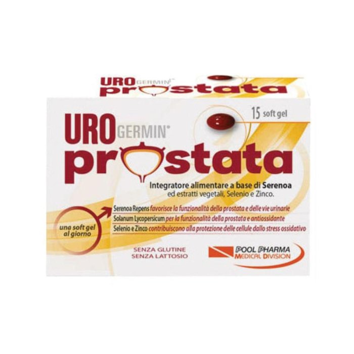Urogermin Prostata Integratore Alimentare Serenoa Repens  15 Softgel
