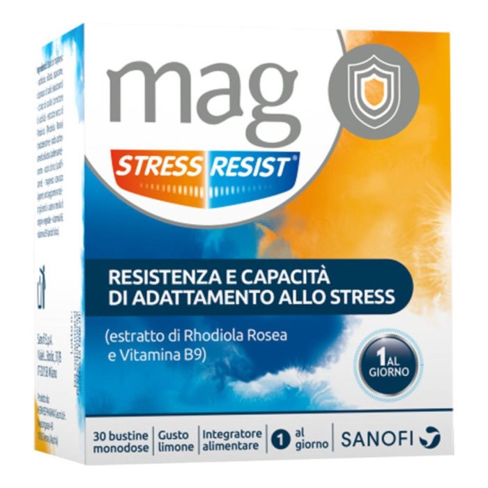 Sanofi Aventis  Serenità e Relax Mag Stress Resist Integratore 30 bustine