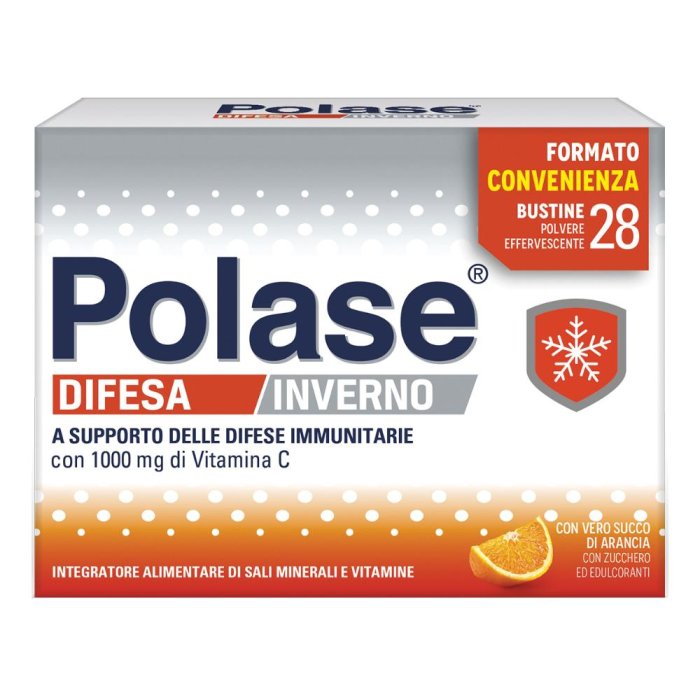 Polase difesa inverno 28 bustine con 1000 mg di Vitamina C
