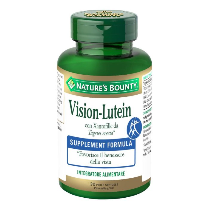 Nature's Bounty Vision Lutein Integratore Alimentare 30 Perle