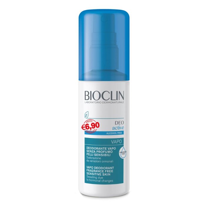 Bioclin Cura del Corpo Deodorante Deo Active Vapo Senza Profumo Offerta Promo 100 ml