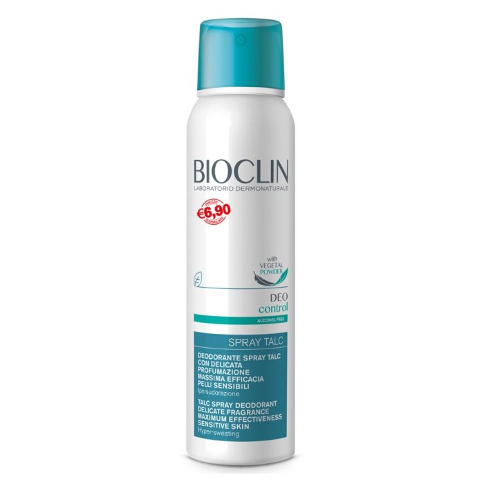 Bioclin Deo Control Spray Dry Touch - Deodorante spray profumato per ipersudorazione 150ml